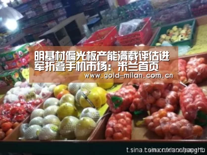 明基材偏光板产能满载评估进军折叠手机市场:米兰首页(图3) 明基材偏光板产能满载评估进军折叠手机市场:米兰首页(图3)